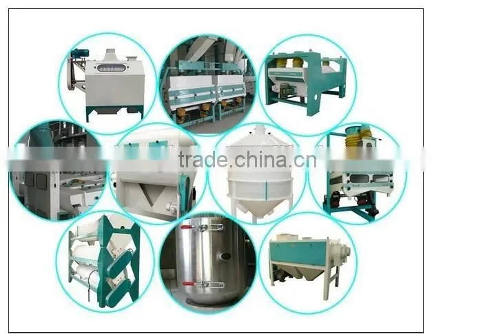 Steel Structural Wheat Flour Mill Complete Plant 50 Ton Per Day