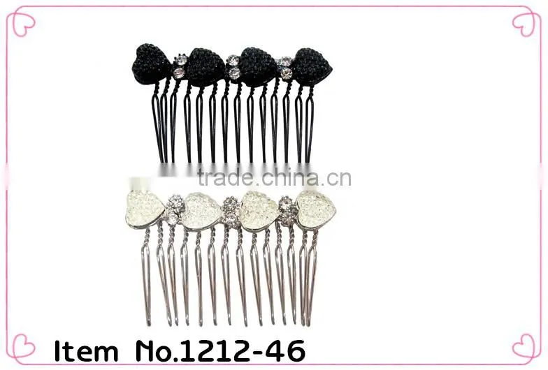 Hot sale!!! unique small ladies hair combs