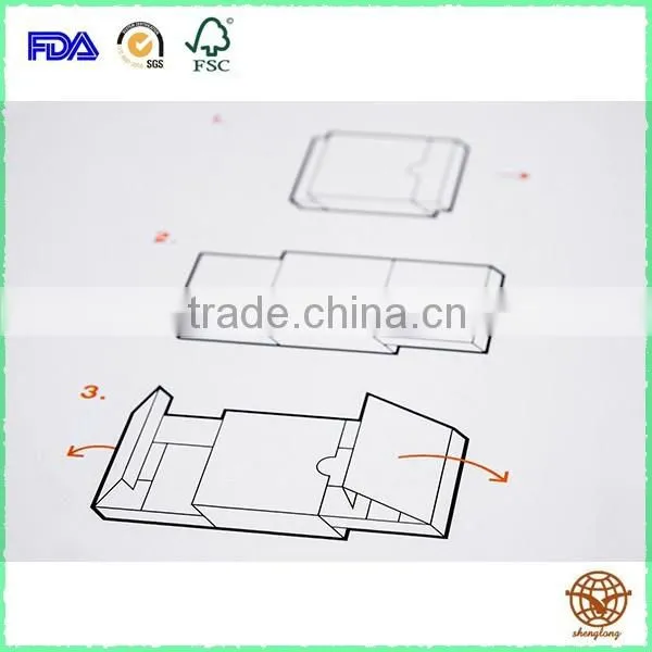 2016 New Style Drawer Custom Printed cardboard Gift box, Specialized Luxury box