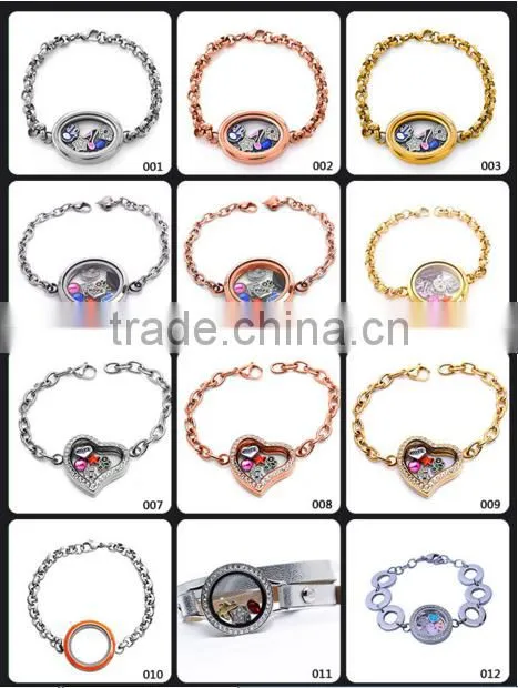 2016 Custom Latest Popular At High Quality Hip Hop Bracelet Lockets Wholesale