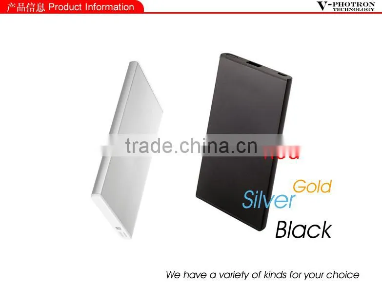 Hot New Products for 2015 Portable Charger 6000mah Smart Power Bank
