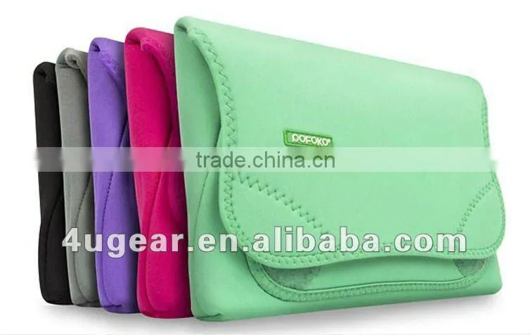 Duraable 7 inch neoprene laptop sleeve with handle