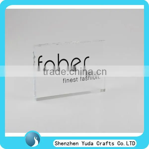 acrylic brick, acrylic logo brick,acrylic brand brick