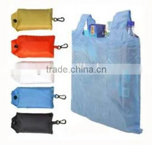 BSCI audit factory nylon shopping bags wholesale/nylon bag shop/foldable shopping bag