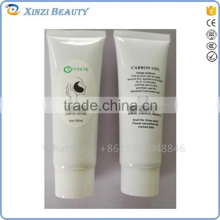 factory direct sale Carbon cream skin care laser tattoo removal machine carbon cream