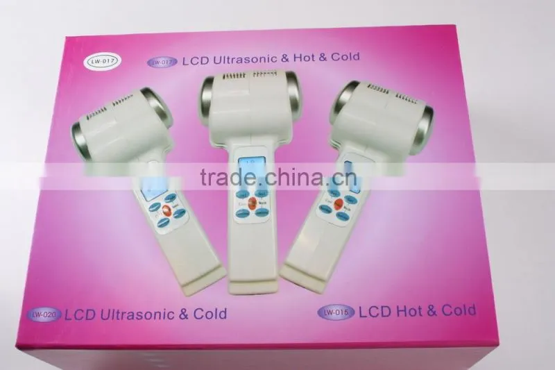 2 in 1 Ultrasound cold hammer beauty device with new design