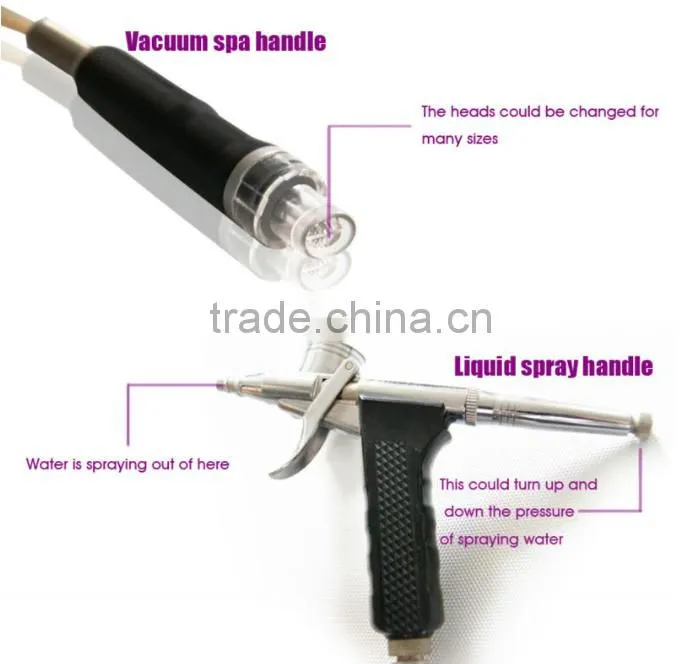 Beauty Salon Use Equipment with Oxygen Jet Peel system for face skin tightening