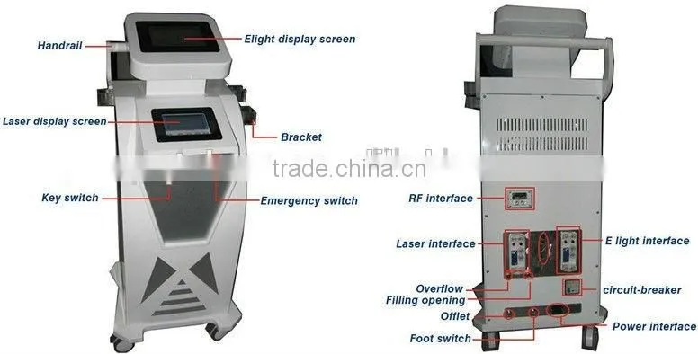 best hair removal shr opt ipl laser machine with strong power