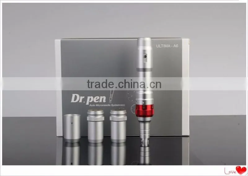 Dr.pen derma pen Ultima A6 rechargeable mirconeedle system adjustable 0.25mm-2.5mm