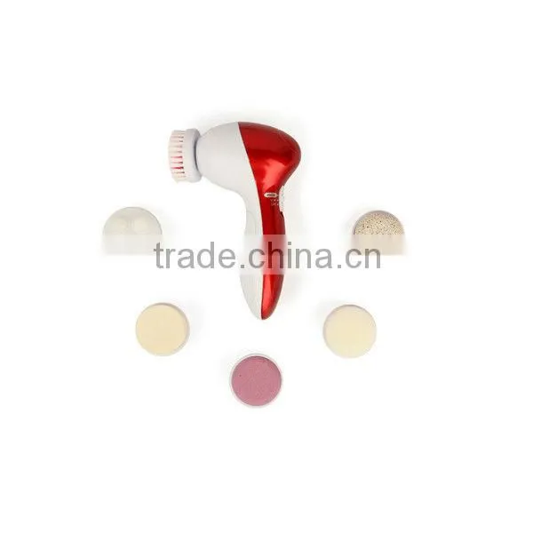 6 in 1 beauty facial cleanser brush