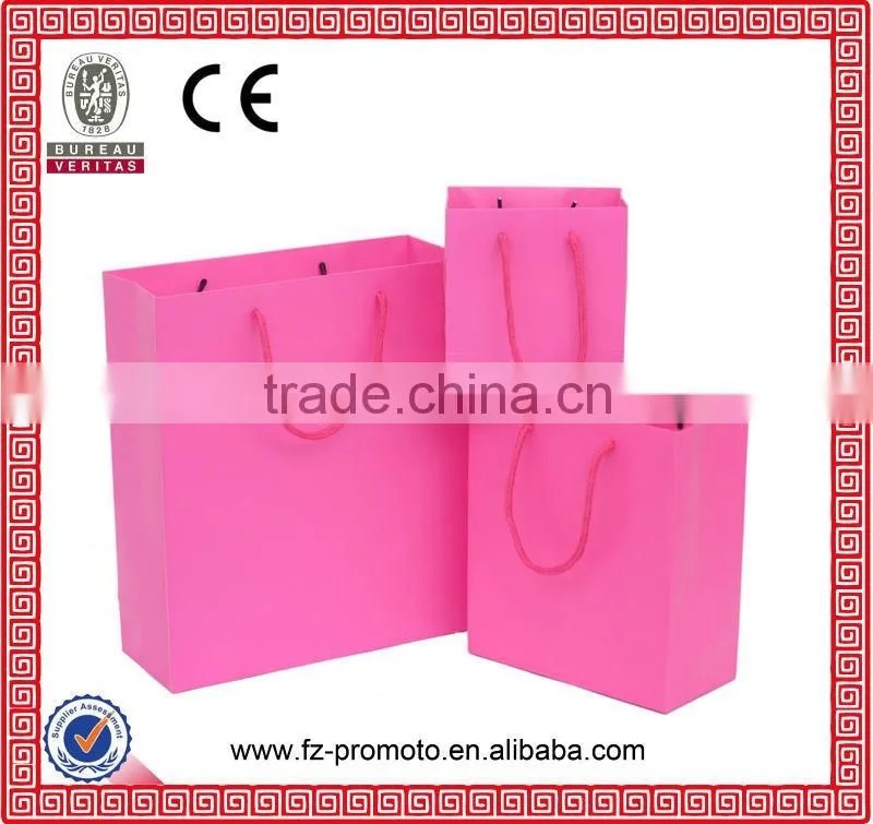 Customized Shopping Paper Bag&Paper Shopping Bag&recycle paper bag for packaging