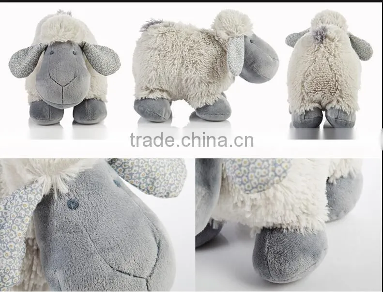 Foldable Animal Shaped Stuffed Plush Pillow