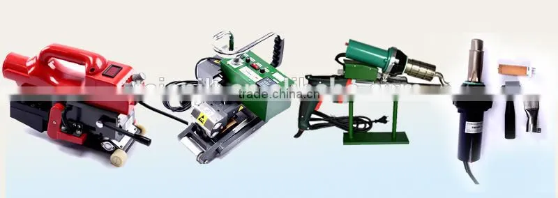 Hot air tool for geomembrane repairing and patching