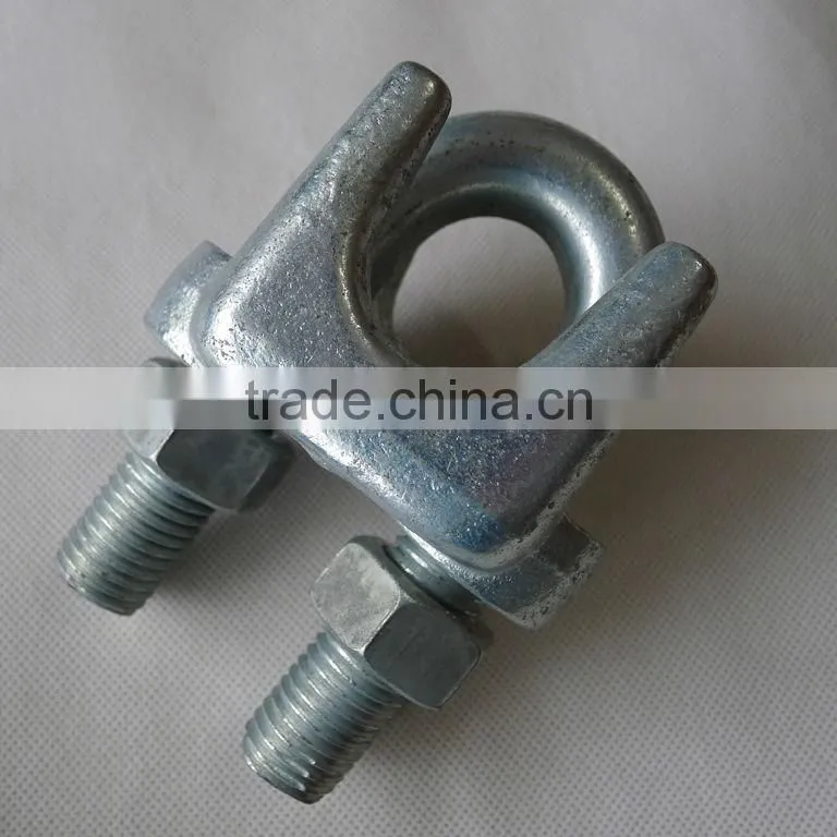 U.S. type drop forged wire rope clip