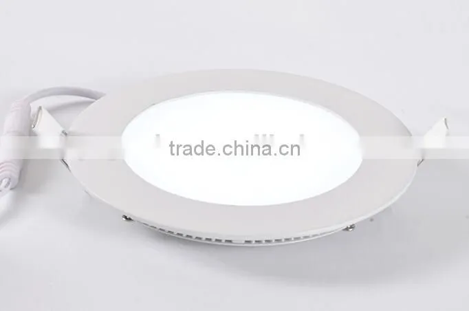 recessed round high lumen led panel light / led light panel