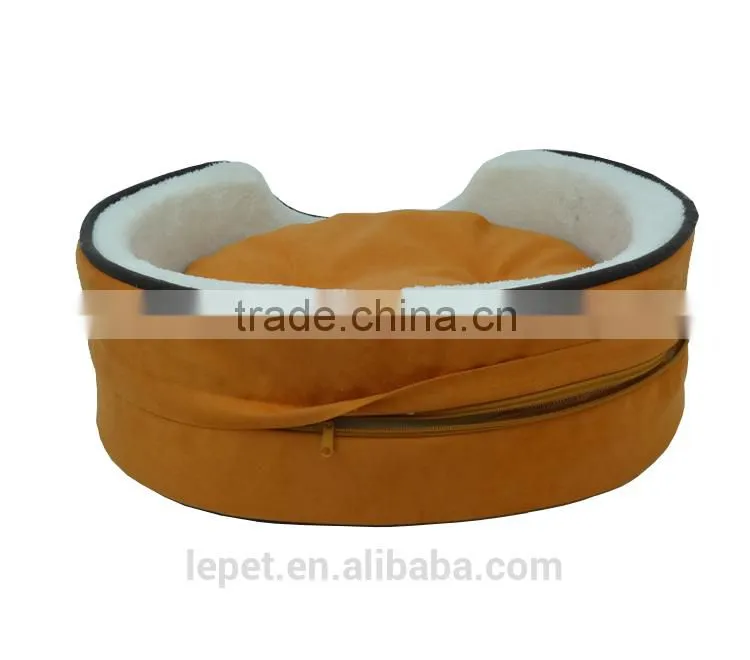 Factory wholesale Deluxe removable cover made in china dog bed