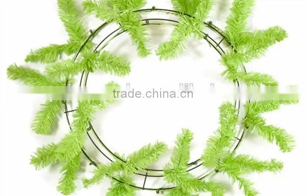 Natural Christmas Wreath/artificial pine wreaths wholesale