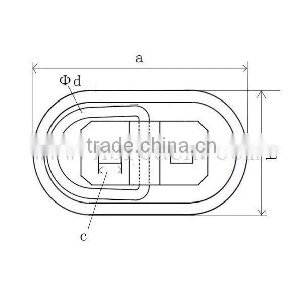 5000 LBS Ovel Pan Fitting Recessed Trailer Tie Down Ring