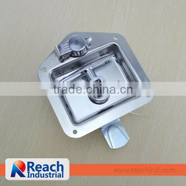 Polished Stainless Steel Key-locking Locks Security and Protection Locks Recessed Truck Tool Box Locks