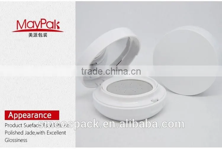 Empty round shape foundation cushion case empty air cushion bb