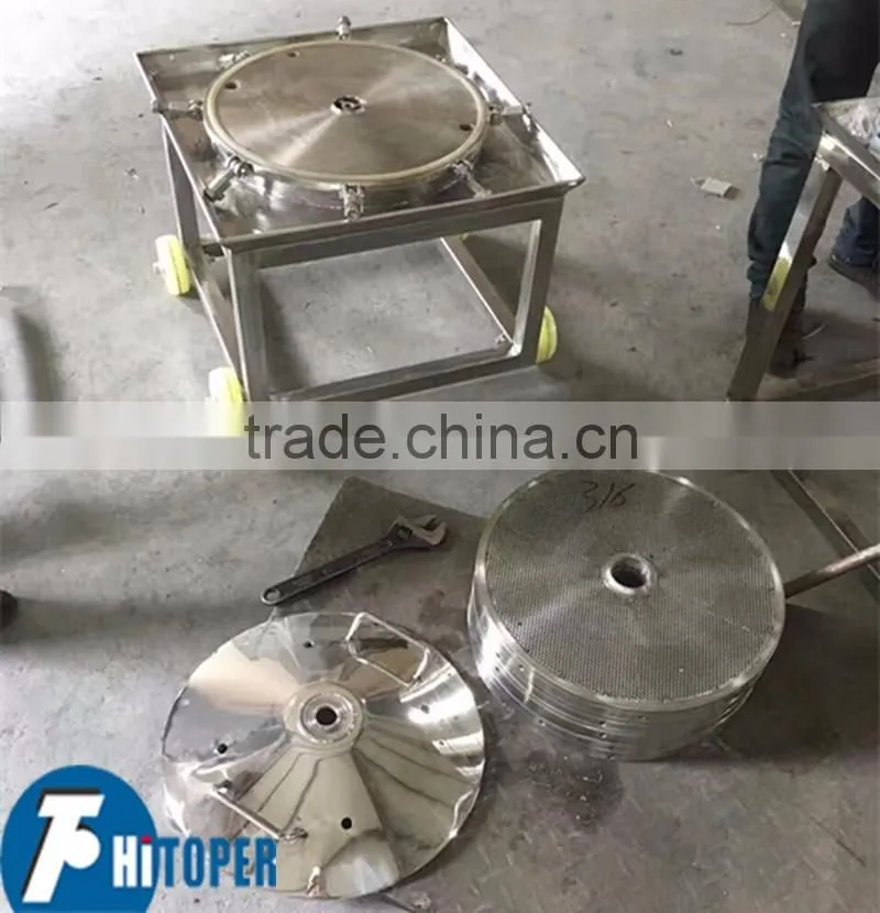 China made used cooking oil filter machine ---Laminated plate-frame filter