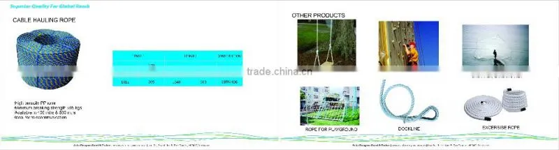 Polyester ropes for boat rigging and dock lines