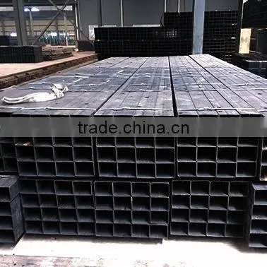 welded iron black 180*180mm square hollow section steel pipe