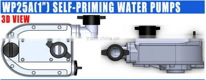 KINGWAY 1Inch Self Priming Pump, Self Priming Water Pump, Self Priming Sewage Pump