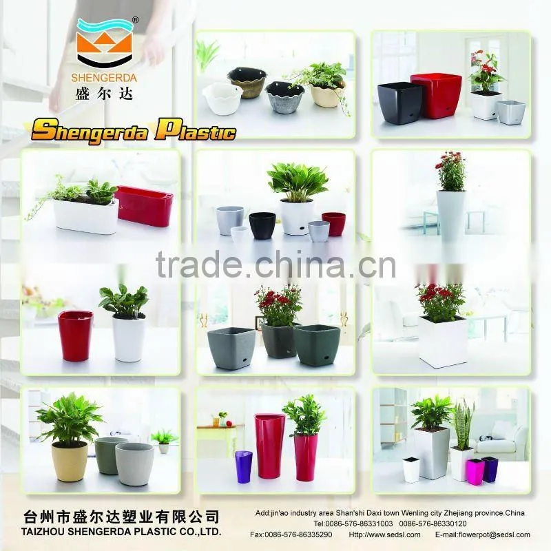 large plastic plant pots,square plant pot,cheap flower pot