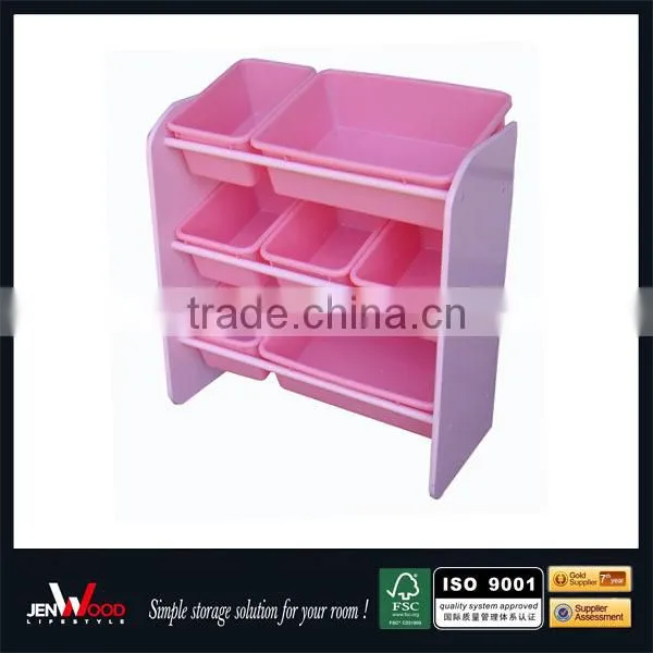 girl pink MDF storage boxes