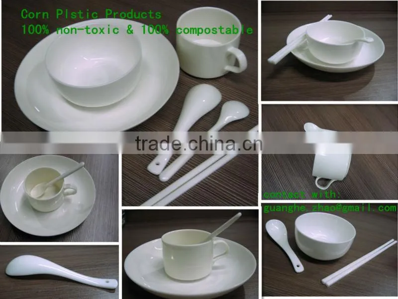 100% biodegradable transparent PLA plastic cup