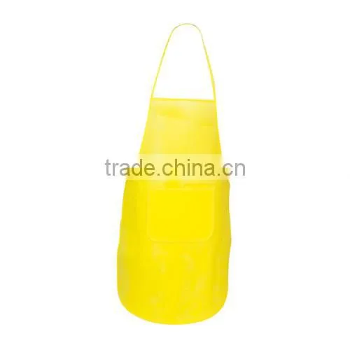 non-woven kitchen apron with front pocket as promotion