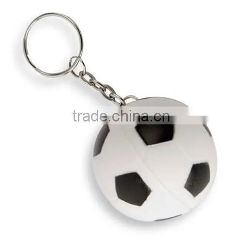 Promotional Custom Logo PU Anti Stress Ball Keyring