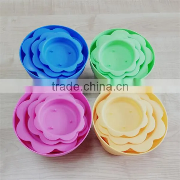 Plastic flower pot PP garden planter