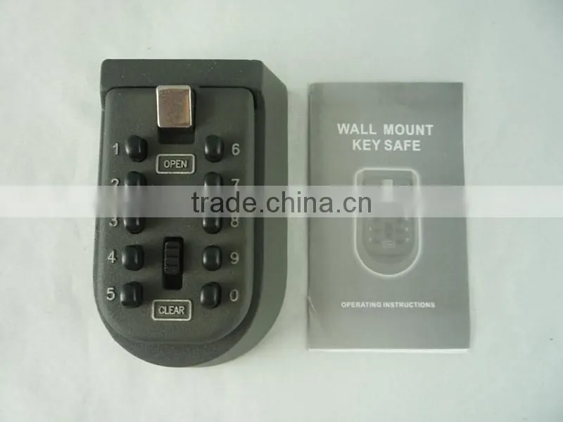 wall mounted digital key safe box for outdoor
