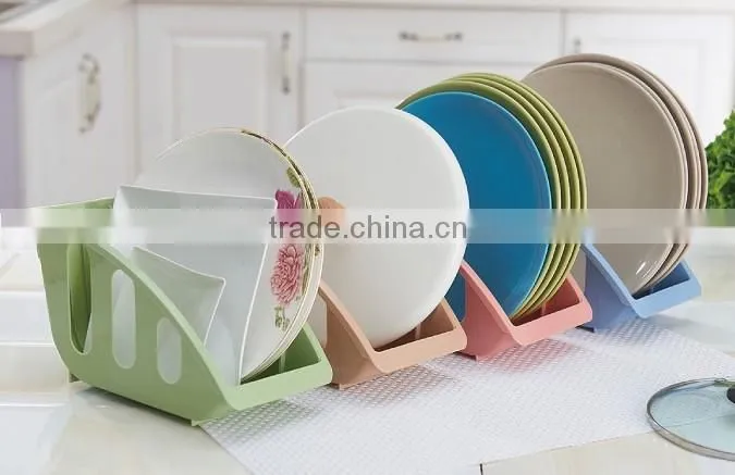 Wholesale Stock Small Order Bowl&Plate Plastic Storage Rack