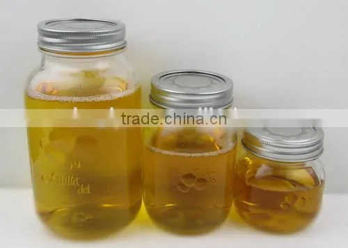 3PCS glass mason jar / storage jar