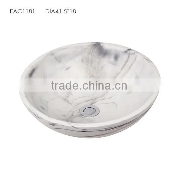 Modern bathroom design oval sinks bathroom wash basin sink