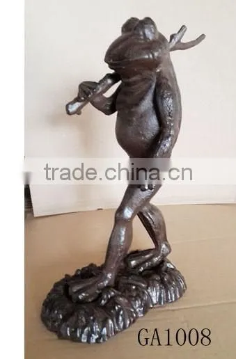 cast iron, garden decoration, cast iron frog,cast iron decorative pieces