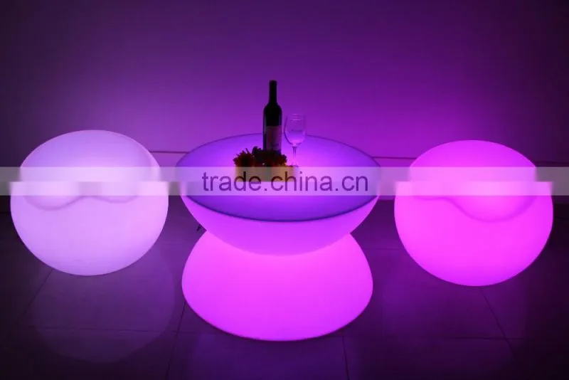 led light bar table, led Commercial Furniture tabe sets