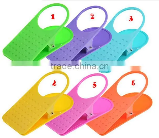 Creative Plastic Multifunction Clip , Table Glass Clip