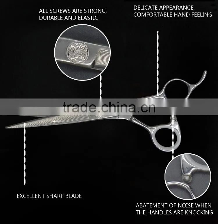 KC-65V Best Quality Professional Damascus Steel Hair Scissors