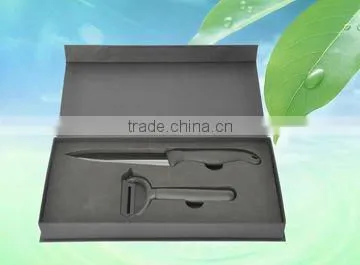 Black blade ceramic knife