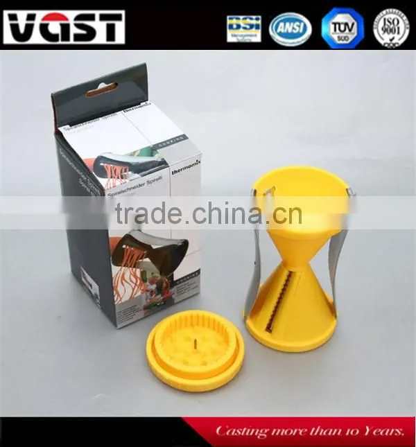 stainless steel spiral vegetable slicer/vegetable spiral slicer