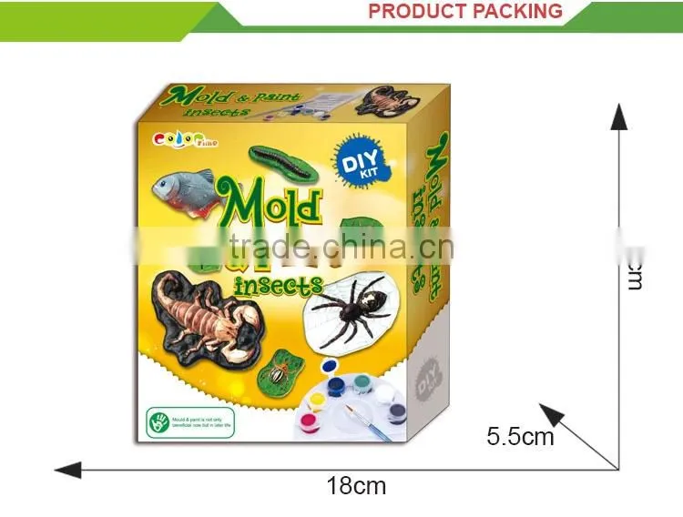 Funny craft kits for kids diy painting insects