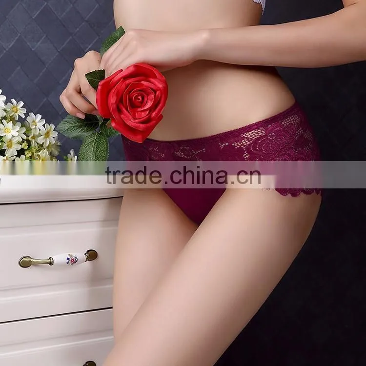 Sexy transparent ladies underwear young girl cotton women panties 2016