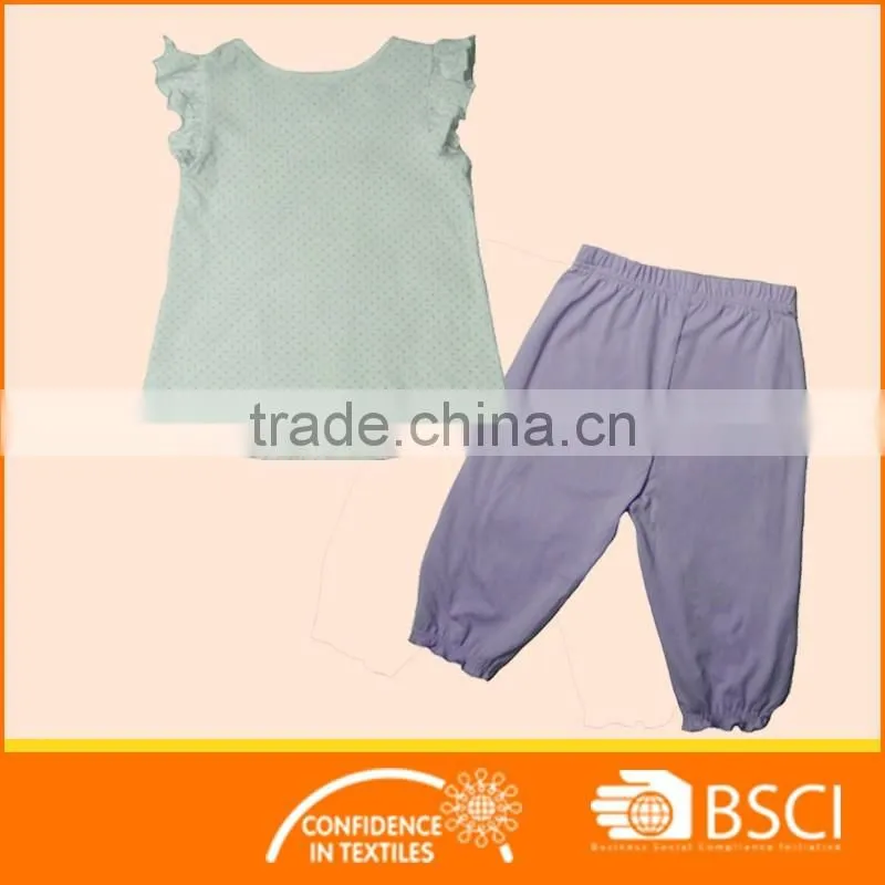Kids Wear 2 pcs Sleepwear Pajamas