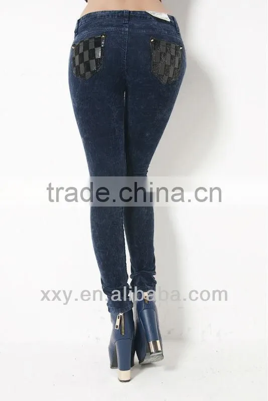 2012 New Cool Plus Size Stretch Jeans for Women Dark Color