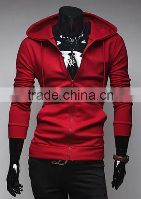 Men Warm Hoodie Hooded Long Sleeve Sweatshirt Tops Jacket Coat Outwear Sweater