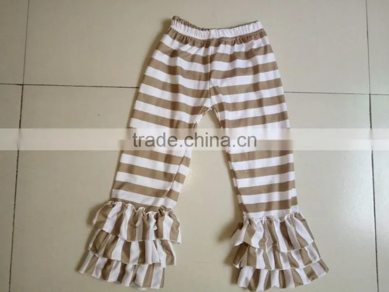 Bulk wholesale kids popular boutique clothing girl's long-sleeve red striped suit